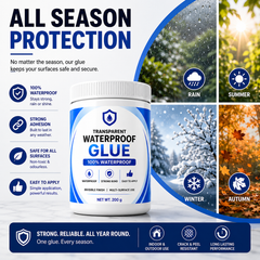 Transparent Waterproof Glue + Free Brush 🔥