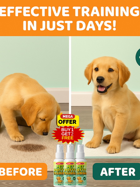 Pet Potty Training Aid Spray | BUY 1 GET 2 FREE