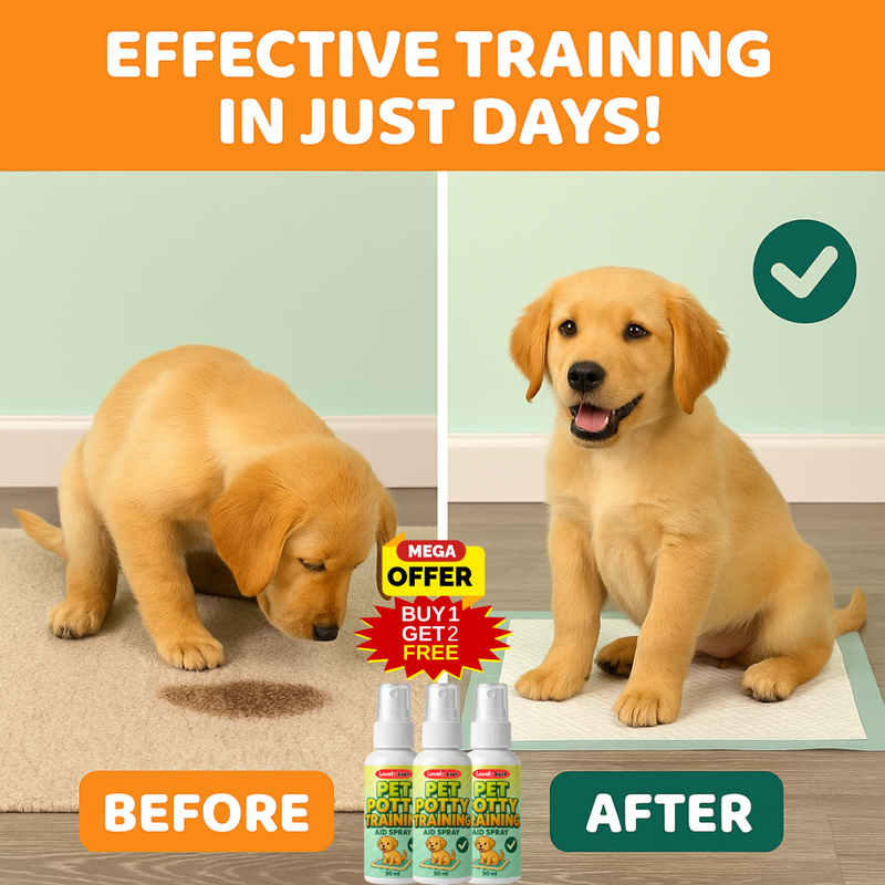 Pet Potty Training Aid Spray | BUY 1 GET 2 FREE