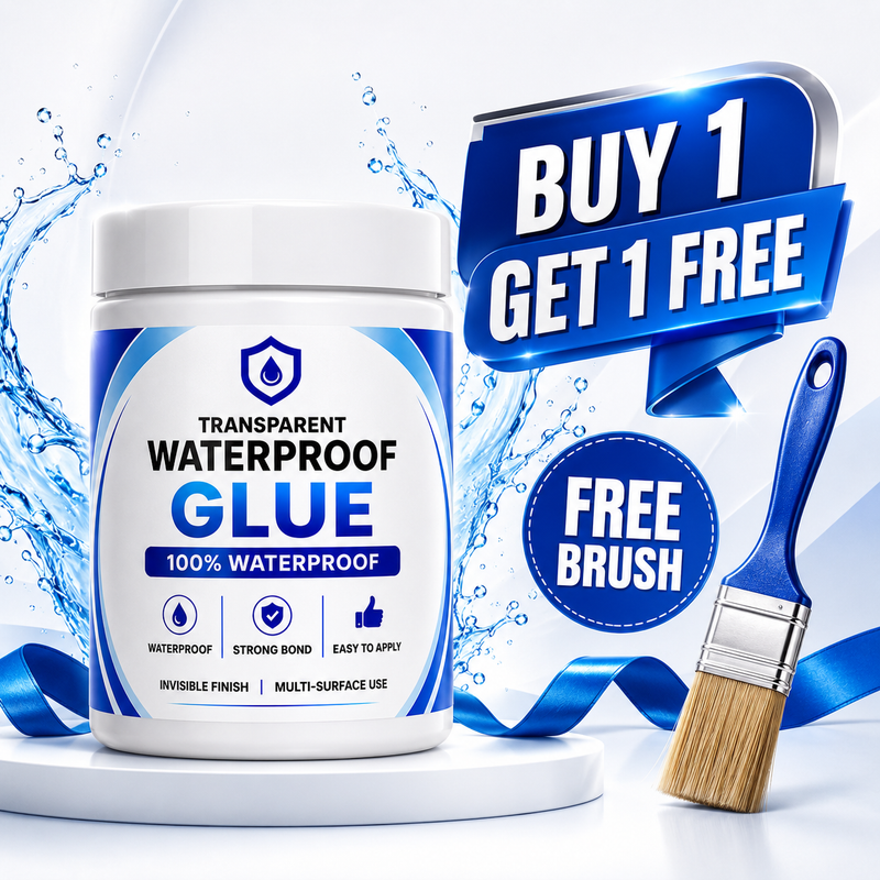 Stufx™ - Transparent Waterproof Glue + Free Brush © ( BUY 1 GET 1 FREE )