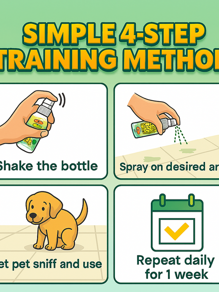 Pet Potty Training Aid Spray | BUY 1 GET 2 FREE