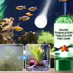 Aquarium Purifying Tablets [BUY 1 GET 1 FREE] – Safe for All Types of Fish | 1 to 4 tabs per tank
