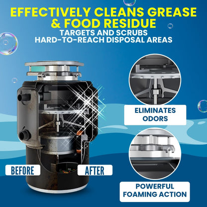 LemonBlast Yellow Bubble Tablets – Odor Eliminator + Blockage Remover