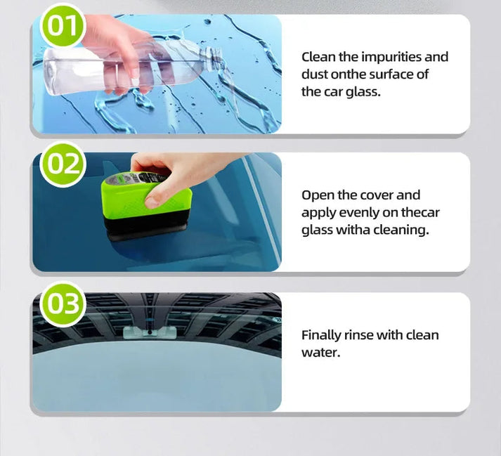 Stufx™ - Instant Clear Car Glass Windshield Cleaner Brush © ( BUY 1 GET 2 ) (Copy)