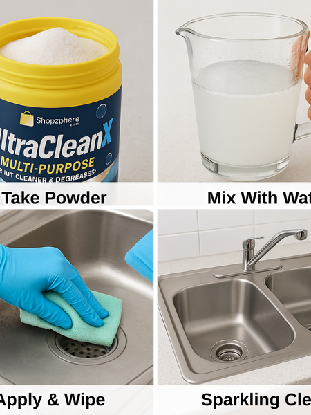 UltraCleanX™ Multi-Purpose 3 in 1 Cleaner & Degreaser | BUY 1 GET 1 FREE