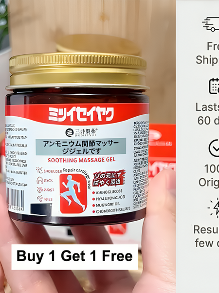 Japanese Instant Pain Relief Soothing Massage Gel (Buy 1 Get 1 Free)