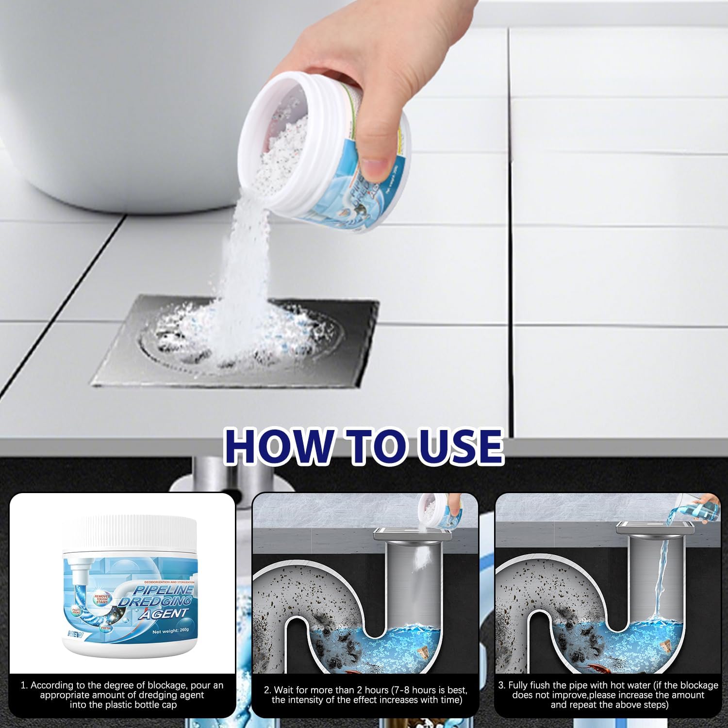 Powerful Pipe Dredging Agent BUY 1 GET 1 FREE