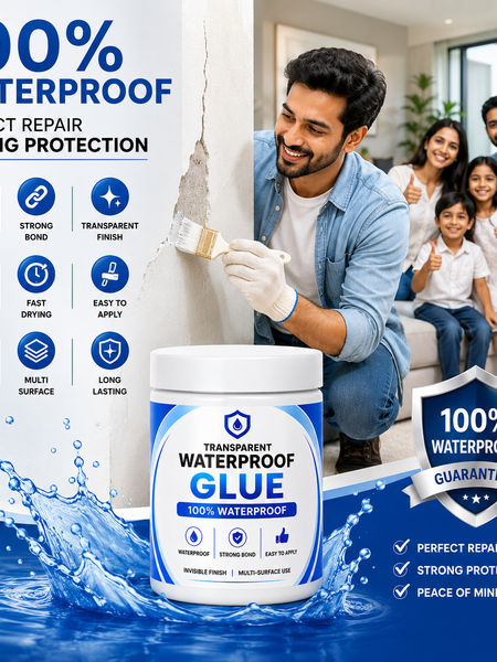 Stufx™ - Transparent Waterproof Glue + Free Brush © ( BUY 1 GET 1 FREE )
