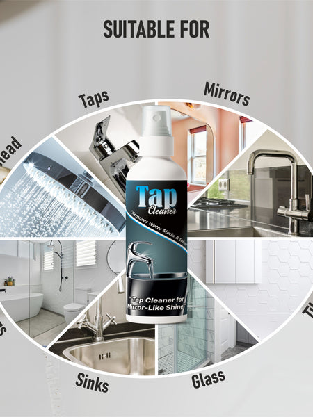 Tap Cleaner – Removes Hard Water Stains & Gives Mirror-Like Shine (BUY 1 GET 1 FREE)