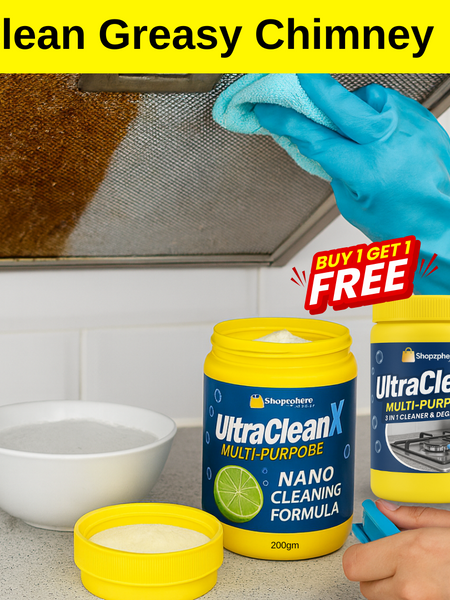 UltraCleanX™ Multi-Purpose 3 in 1 Cleaner & Degreaser | BUY 1 GET 1 FREE