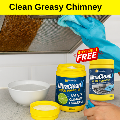 UltraCleanX™ Multi-Purpose 3 in 1 Cleaner & Degreaser | BUY 1 GET 1 FREE