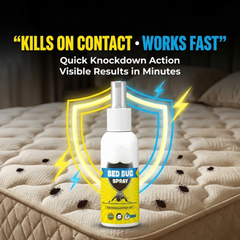 Bed Bug Repellent Spray for Mattress & Furniture | Herbal & Non-Toxic Formula | PACK OF 2