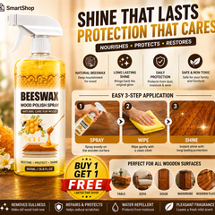 Beeswax Wood Polish Spray Restore Shine Protect Furniture Buy 1 Get 1 Free