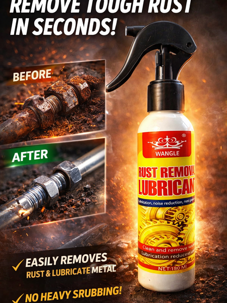 ⏳🏆Anti-Rust Lubricant Spray & Rust Remover | 🔥Buy 1 Get 1 Free🔥