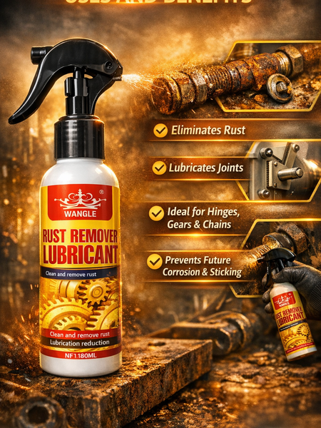 ⏳🏆Anti-Rust Lubricant Spray & Rust Remover | 🔥Buy 1 Get 1 Free🔥