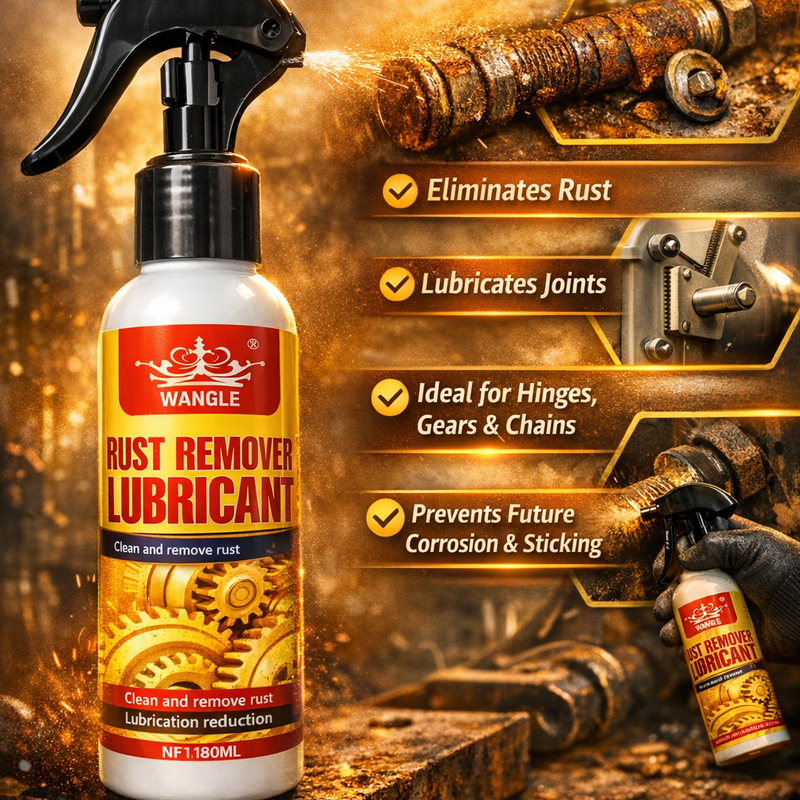 ⏳🏆Anti-Rust Lubricant Spray & Rust Remover | 🔥Buy 1 Get 1 Free🔥