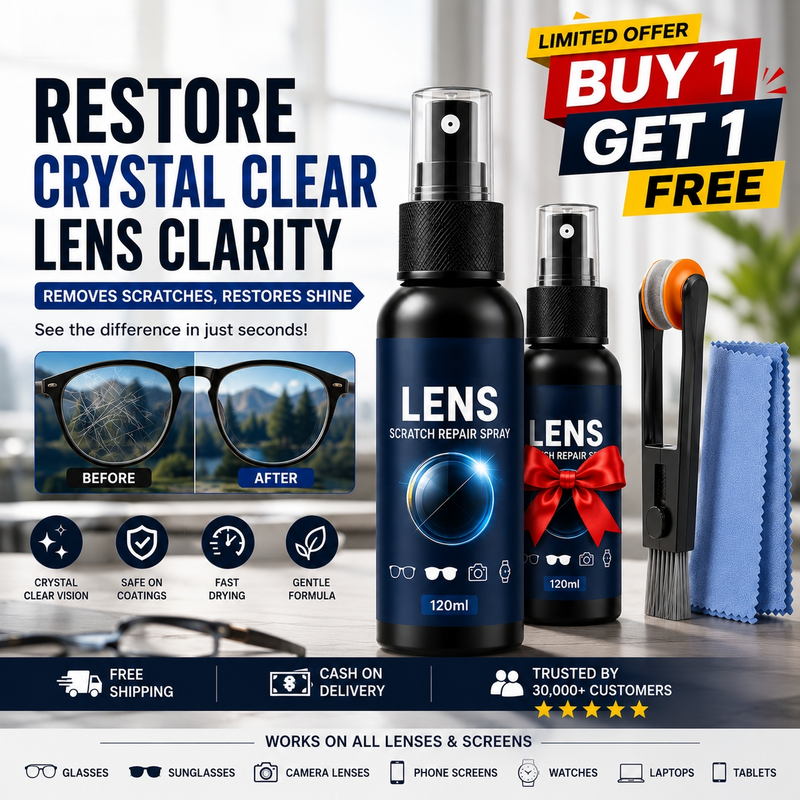 Stufx™ - Glass Scratch Repair Spray ( BUY 1 GET 1 FREE )