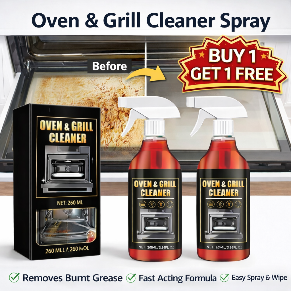 Oven & Grill Cleaner Spray ( BUY 1 GET 1 FREE )