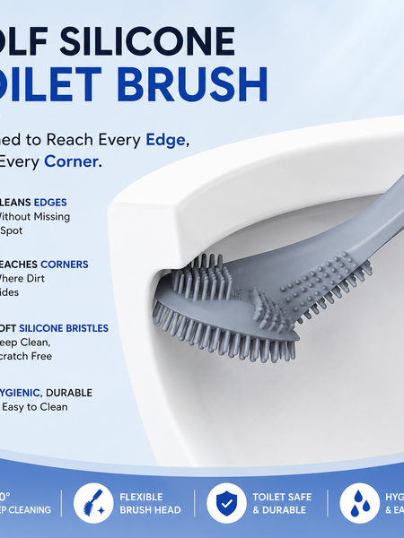Golf Toilet Brush – Buy 1 Get 1 Free