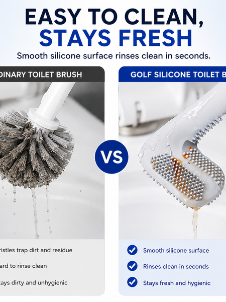 Golf Toilet Brush – Buy 1 Get 1 Free