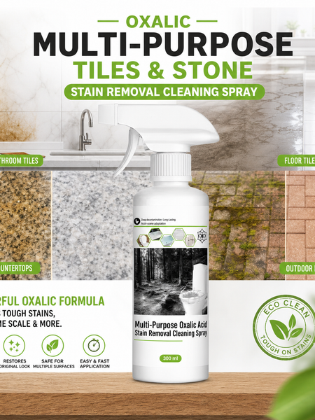 Multi-Purpose Oxalic Tiles & Stone Stain Removal Cleaning Spray