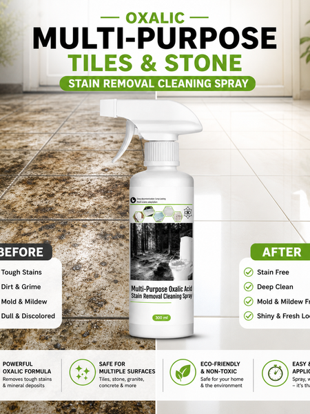 Multi-Purpose Oxalic Tiles & Stone Stain Removal Cleaning Spray