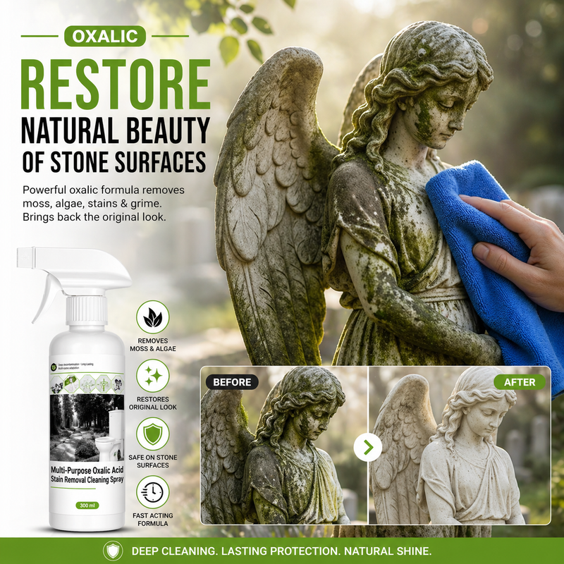Multi-Purpose Oxalic Tiles & Stone Stain Removal Cleaning Spray