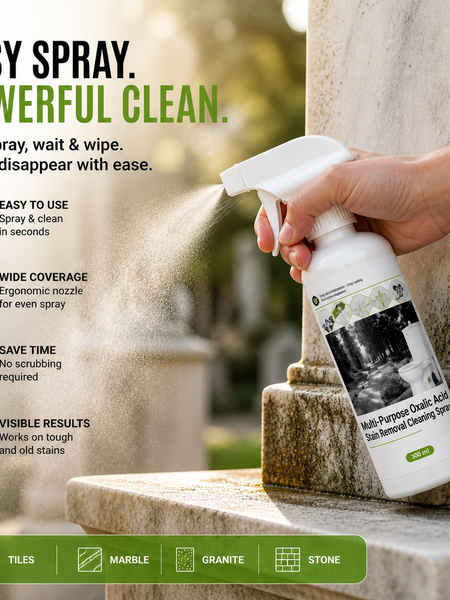 Multi-Purpose Oxalic Tiles & Stone Stain Removal Cleaning Spray