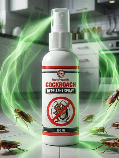 Cockroach Repellent Spray | Non-Toxic Herbal Formula | Fast Home Pest Control