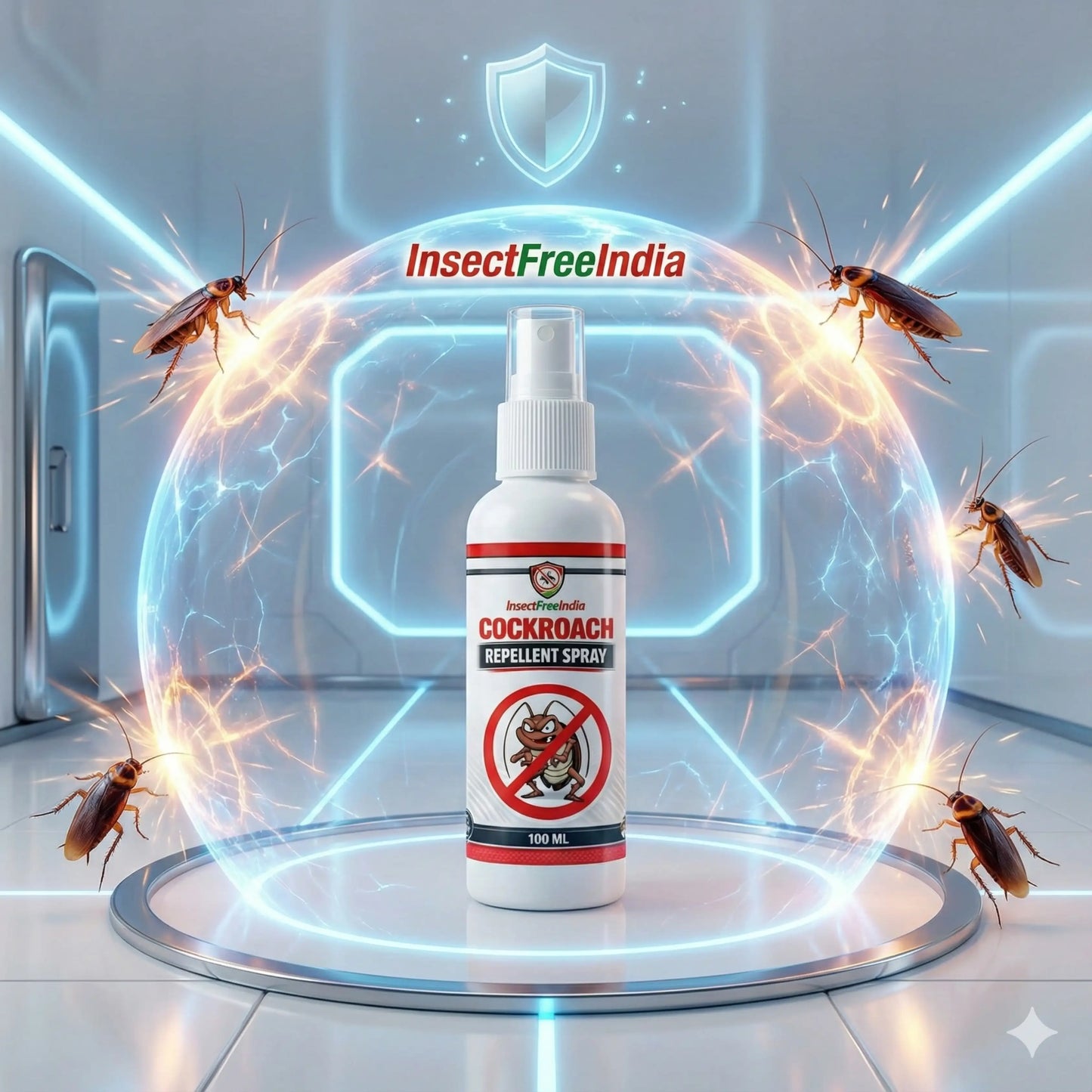 Cockroach Repellent Spray | Non-Toxic Herbal Formula | Fast Home Pest Control