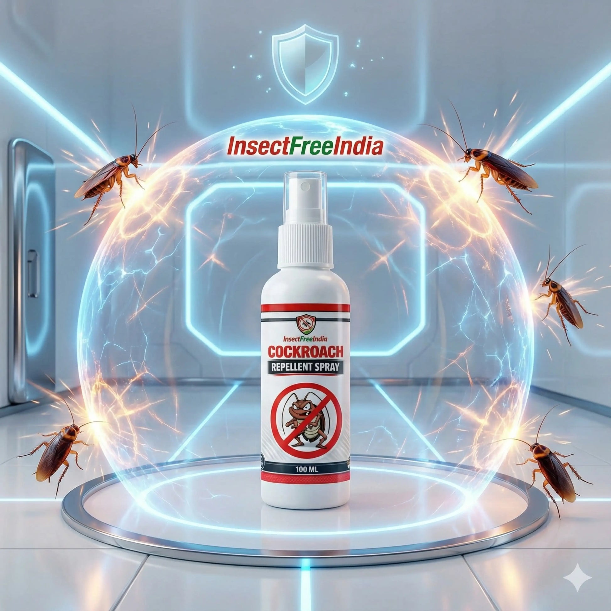 Cockroach Repellent Spray | Non-Toxic Herbal Formula | Fast Home Pest Control
