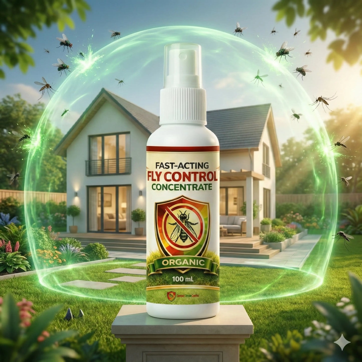 Fast-Acting Fly Control Concentrate – Powerful Insect Killer for Indoor & Outdoor Use