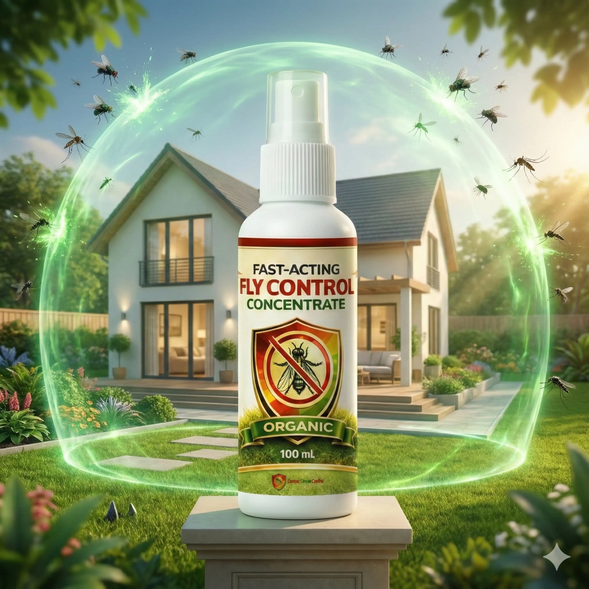 Fast-Acting Fly Control Concentrate – Powerful Insect Killer for Indoor & Outdoor Use