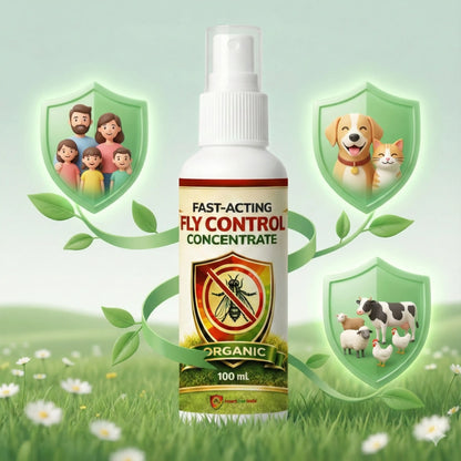 Fast-Acting Fly Control Concentrate – Powerful Insect Killer for Indoor & Outdoor Use