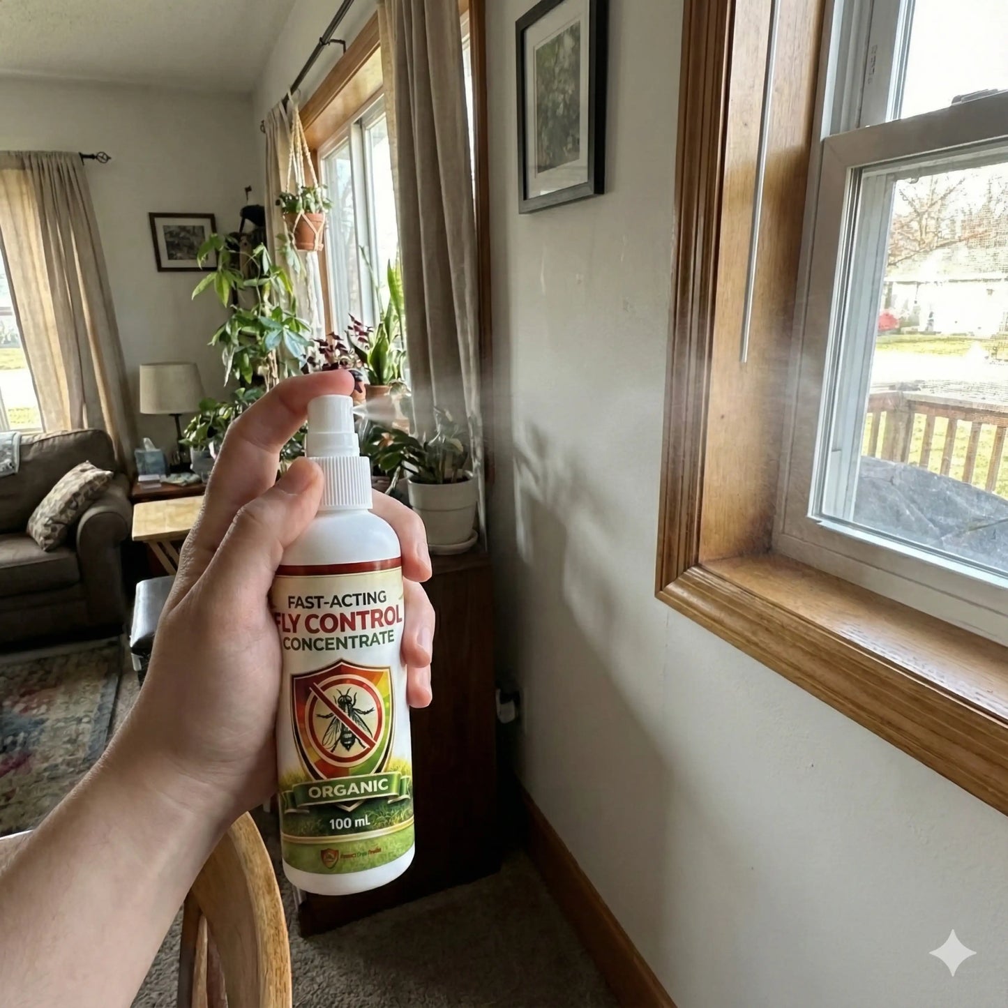 Fast-Acting Fly Control Concentrate – Powerful Insect Killer for Indoor & Outdoor Use