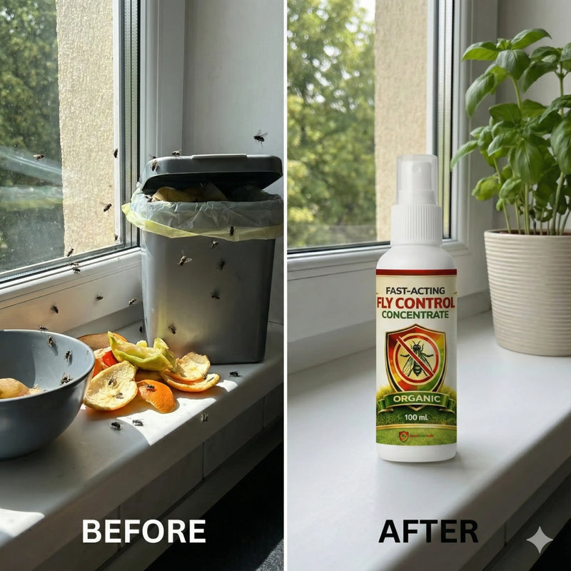 Fast-Acting Fly Control Concentrate – Powerful Insect Killer for Indoor & Outdoor Use
