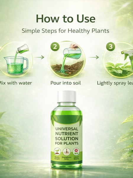 Universal Nutrient Solution for Plants 500 ML ( BUY 1 GET 2 FREE )