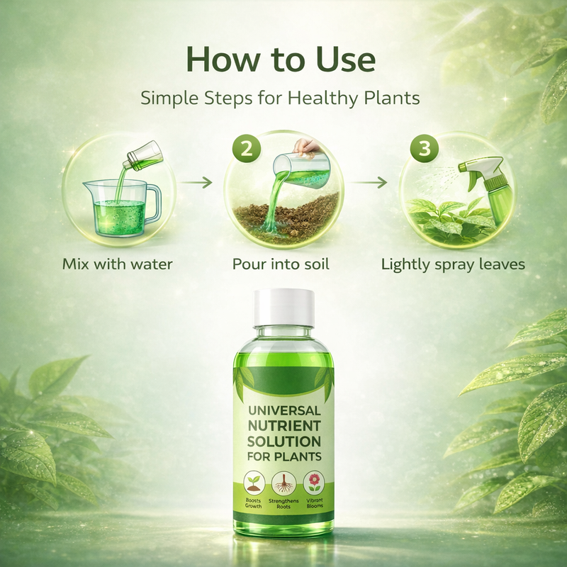 Universal Nutrient Solution for Plants 500 ML ( BUY 1 GET 2 FREE )