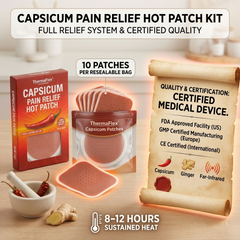 Thermaflex™ - Capsicum Pain Relief Hot Patch ( BUY 1 GET 2 FREE )