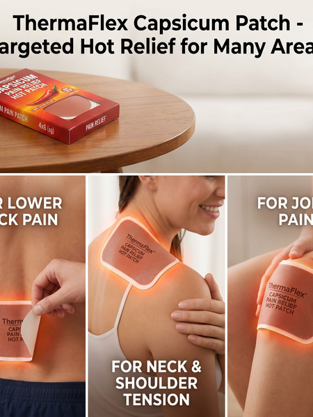 Thermaflex™ - Capsicum Pain Relief Hot Patch ( BUY 1 GET 2 FREE )