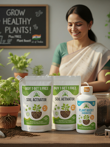 Soil Activator: Plants' Best Friend - Rejuvenate Your Plants ( BUY 1 GET 1 FREE )