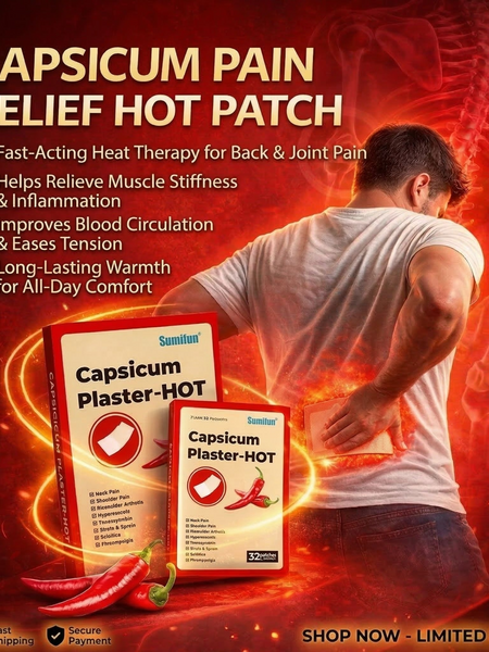 Thermaflex™ - Capsicum Pain Relief Hot Patch ( BUY 1 GET 2 FREE )