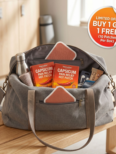 Thermaflex™ - Capsicum Pain Relief Hot Patch ( BUY 1 GET 2 FREE )