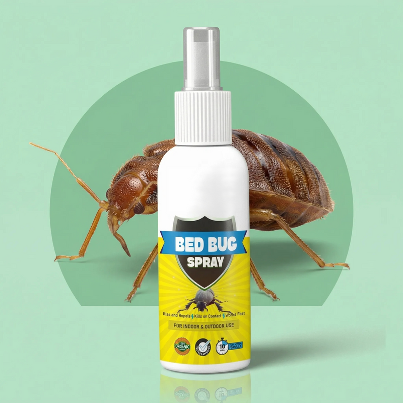 Bed Bug Repellent Spray for Mattress & Furniture | Herbal & Non-Toxic Formula | PACK OF 2
