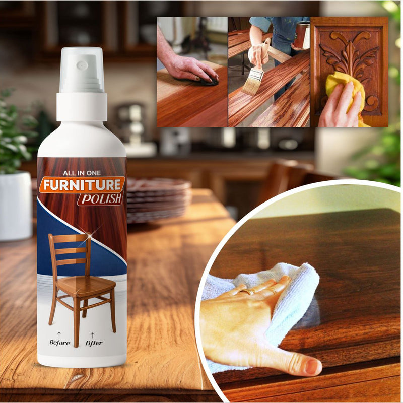 Natural Beeswax Spray Furniture Polish and Cleaner Spray ( BUY 1 GET 3)