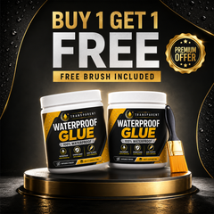 Stufx™ - Transparent Waterproof Glue Solution + Free Brush © ( BUY 1 GET 1 FREE )