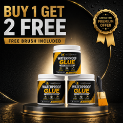 Stufx™ - Transparent Waterproof Glue Solution + Free Brush © ( BUY 1 GET 1 FREE )