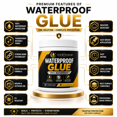 Stufx™ - Transparent Waterproof Glue Solution + Free Brush © ( BUY 1 GET 1 FREE )