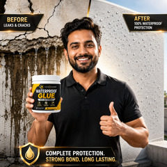 Stufx™ - Transparent Waterproof Glue Solution + Free Brush © ( BUY 1 GET 1 FREE )