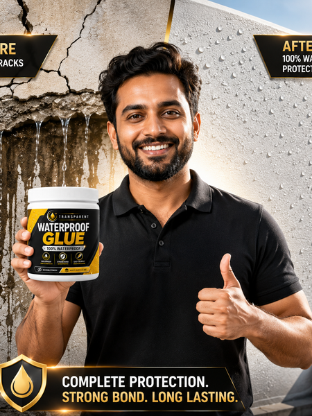 Stufx™ - Transparent Waterproof Glue Solution + Free Brush © ( BUY 1 GET 1 FREE )